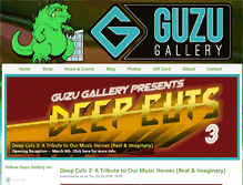 Tablet Screenshot of guzugallery.com